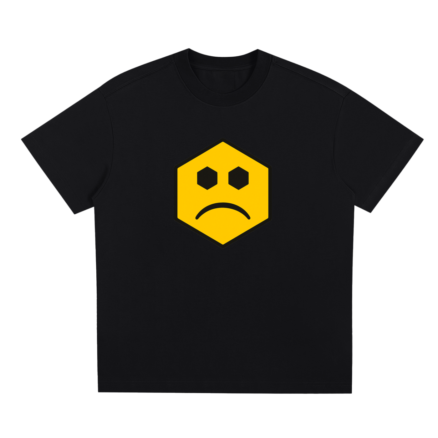 Chapter II — Overload: Number 13 Two-Sided Graphic Tee in Black, front view
