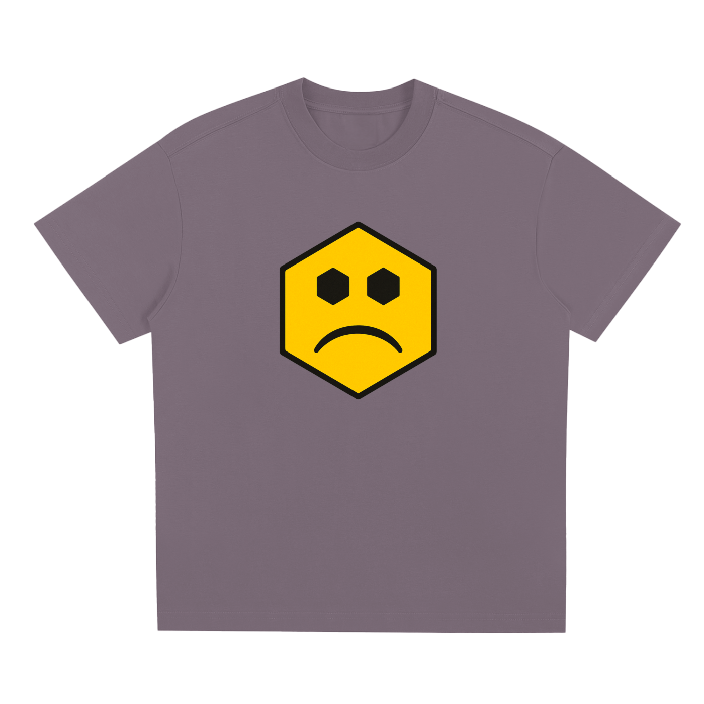 Chapter II — Overload: Number 13 Two-Sided Graphic Tee in Plum Purple, front view
