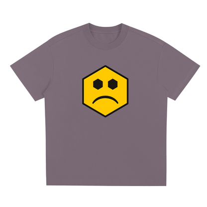 Chapter II — Overload: Number 13 Two-Sided Graphic Tee in Plum Purple, front view