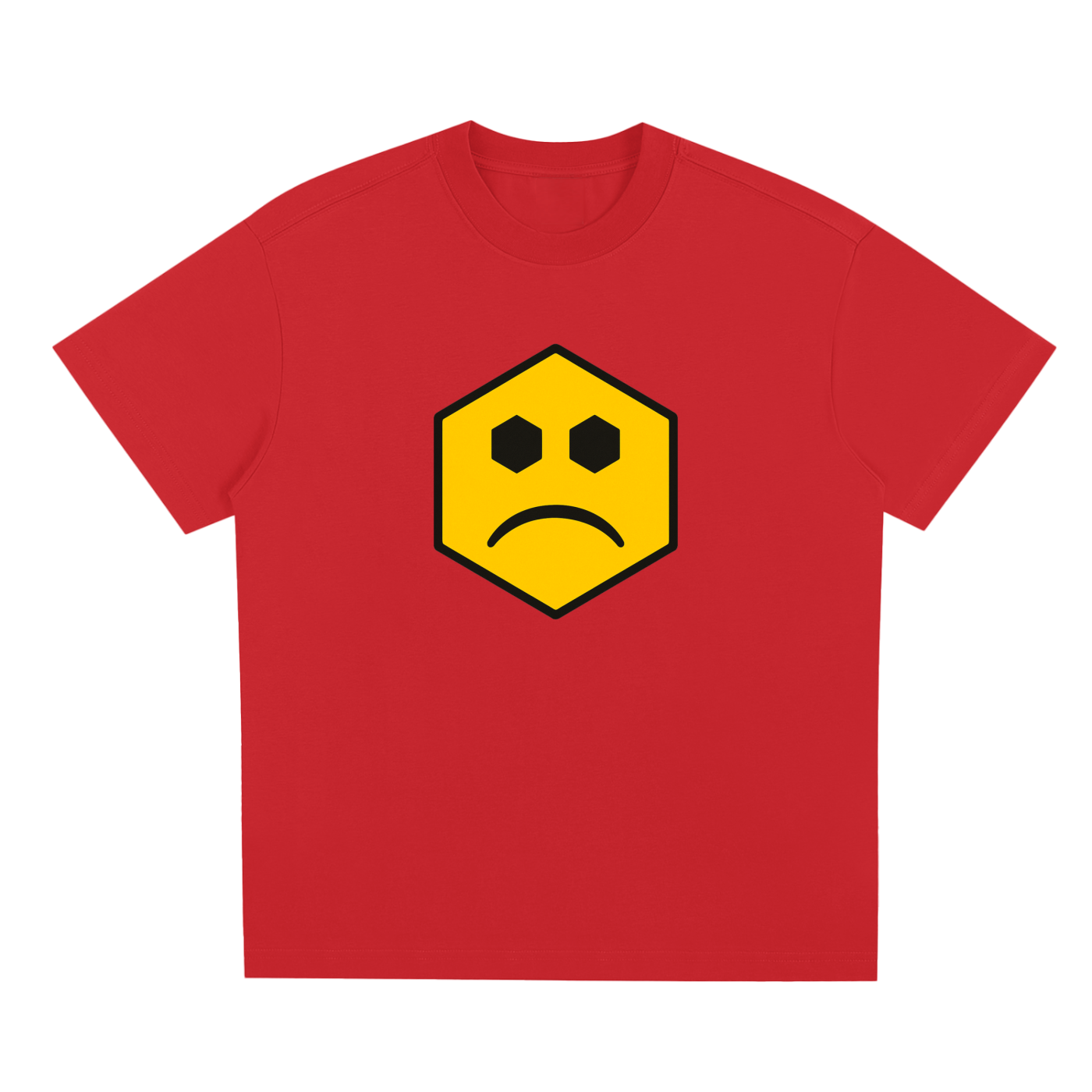 Chapter II — Overload: Number 13 Two-Sided Graphic Tee in Red, front view