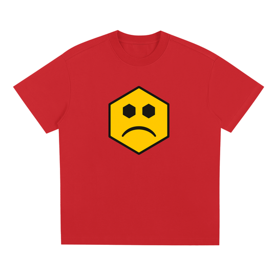 Chapter II — Overload: Number 13 Two-Sided Graphic Tee in Red, front view