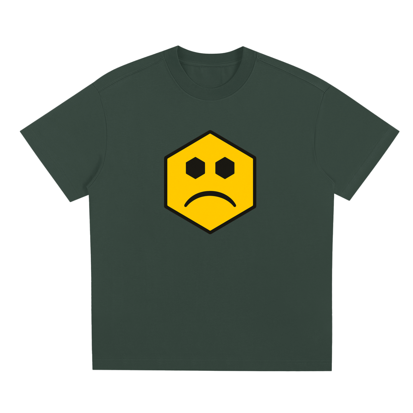 Chapter II — Overload: Number 13 Two-Sided Graphic Tee in Green, front view