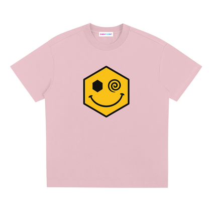Chapter III — Escape: Number 13 Two-Sided Graphic Tee in Plum Purple, front view