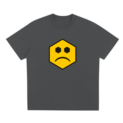 Chapter II — Overload: Number 13 Two-Sided Graphic Tee in Dark Gray, front view