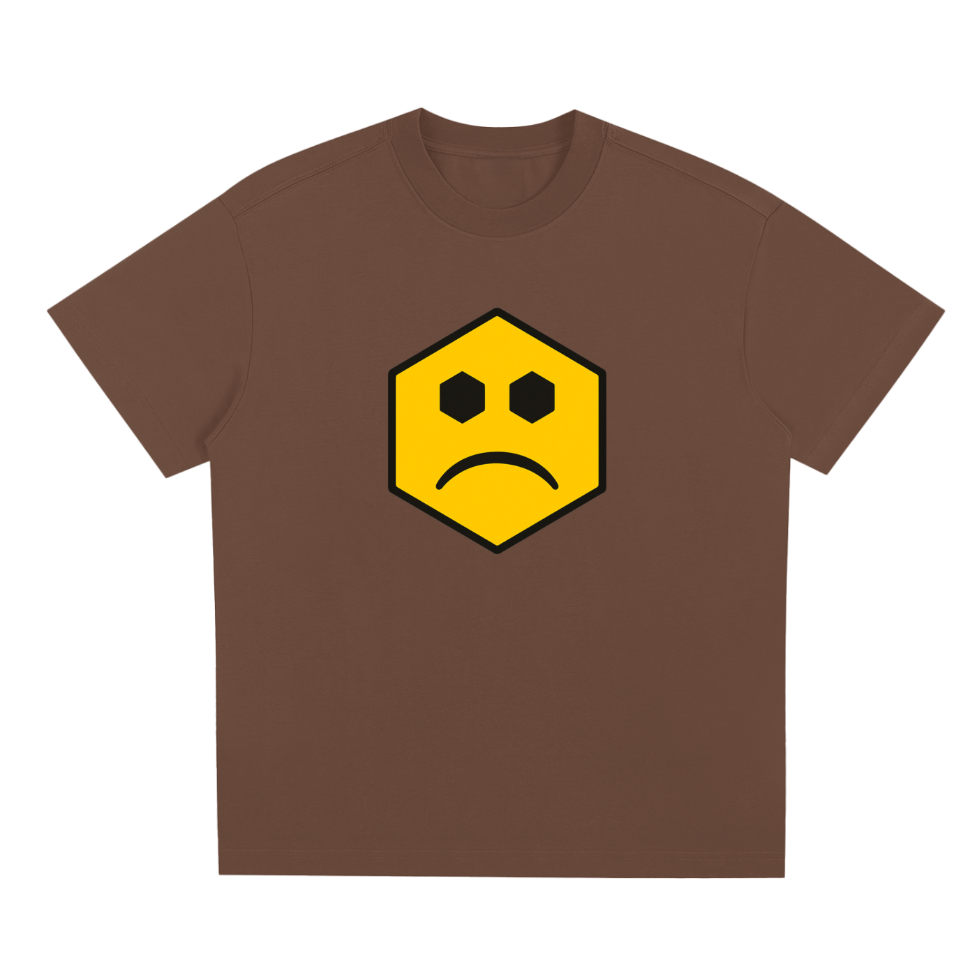 Chapter II — Overload: Number 13 Two-Sided Graphic Tee in Brown, front view