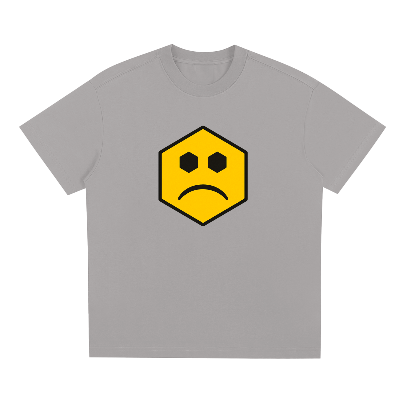 Chapter II — Overload: Number 13 Two-Sided Graphic Tee in Gray, front view