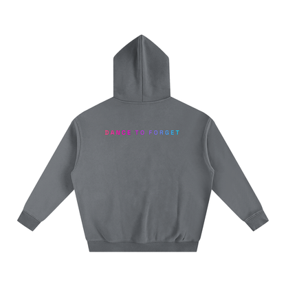 Back view of the After Hours Dance To Forget gray hoodie with a plain back
