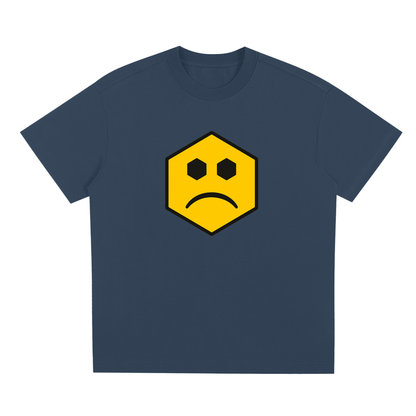 Chapter II — Overload: Number 13 Two-Sided Graphic Tee in Midnight Blue, front view