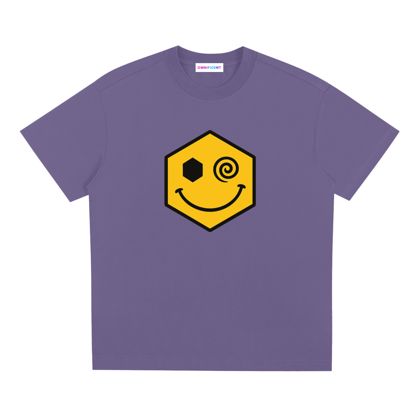 Chapter III — Escape: Number 13 Two-Sided Graphic Tee in Dark Gray, front view