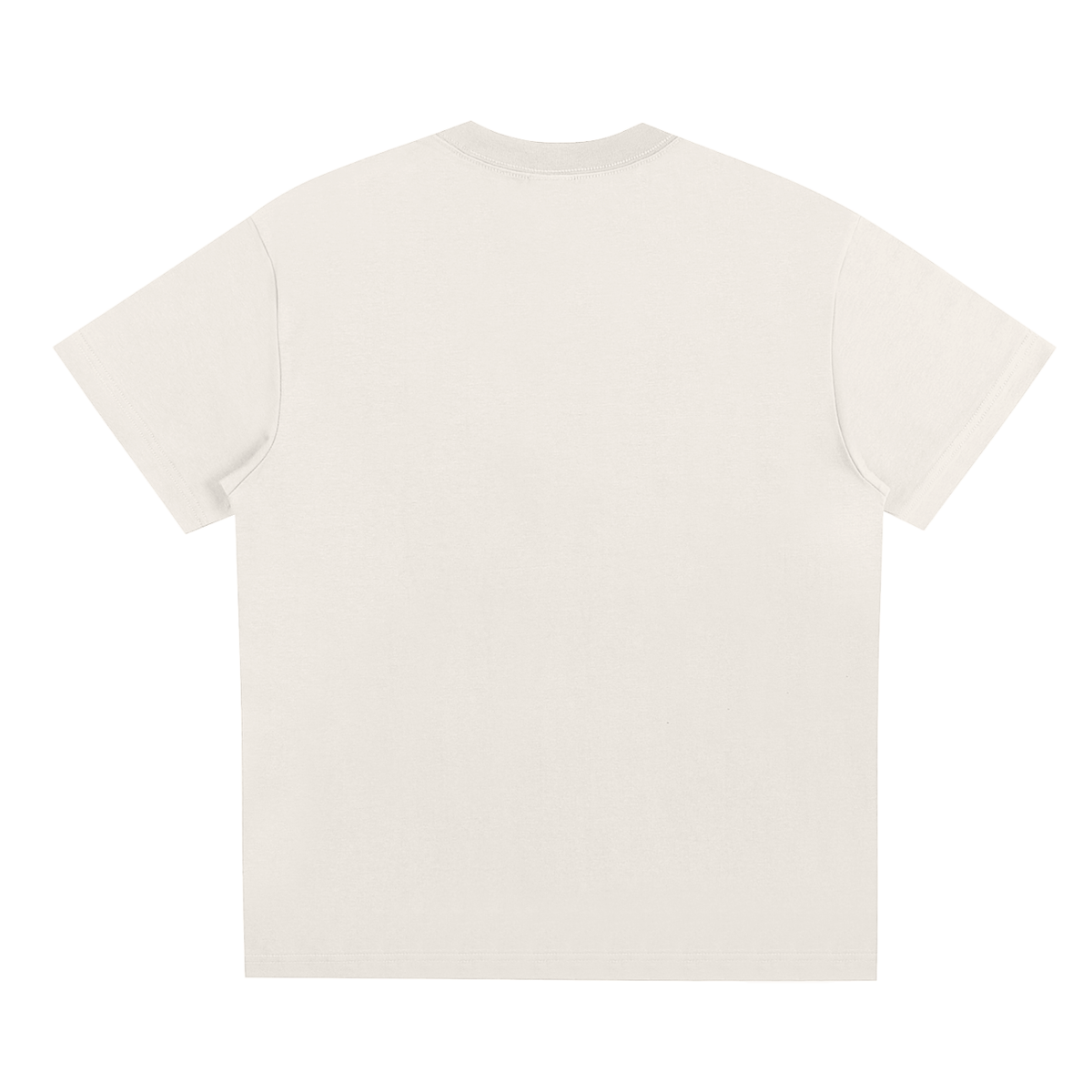 Chapter I — The Anomaly Graphic Tee in Apricot, back view