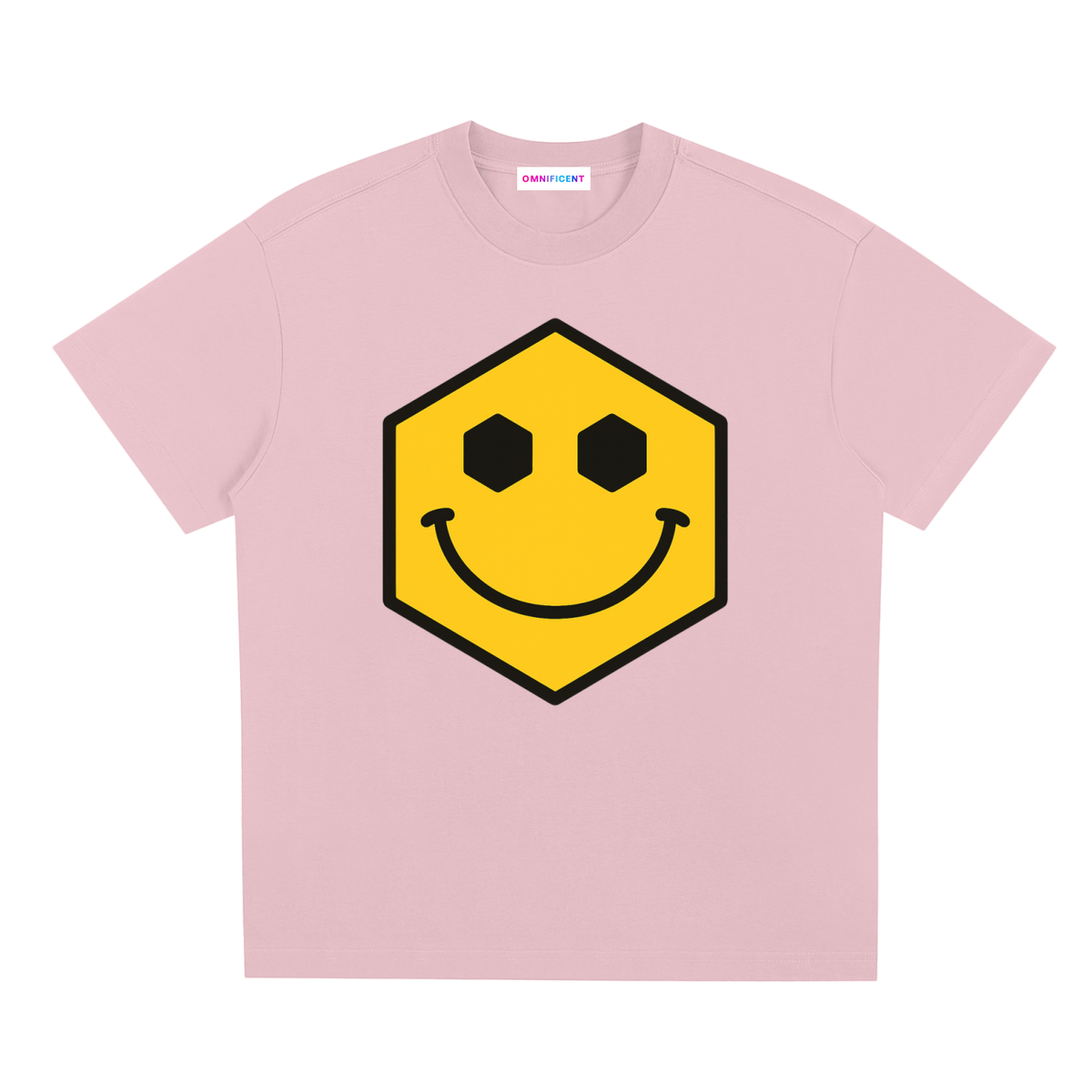 Chapter I — The Anomaly Graphic Tee in Pink, front view