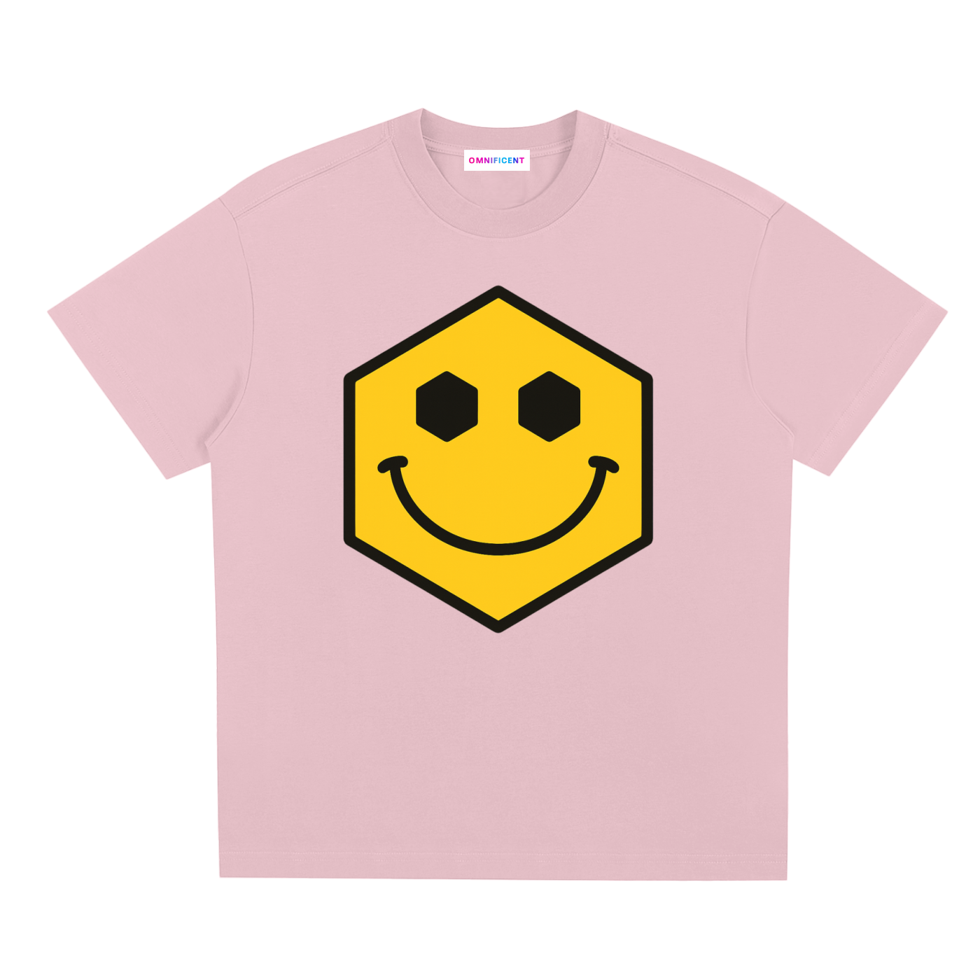 Chapter I — The Anomaly Graphic Tee in Pink, front view