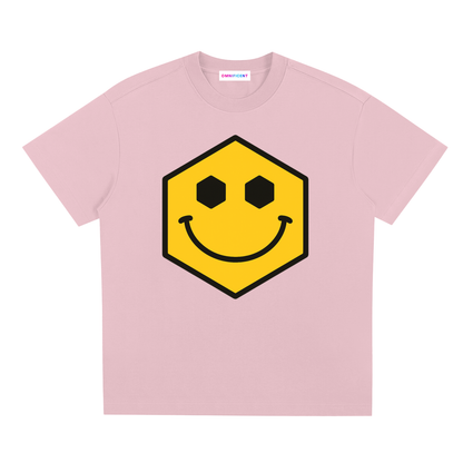 Chapter I — The Anomaly Graphic Tee in Pink, front view