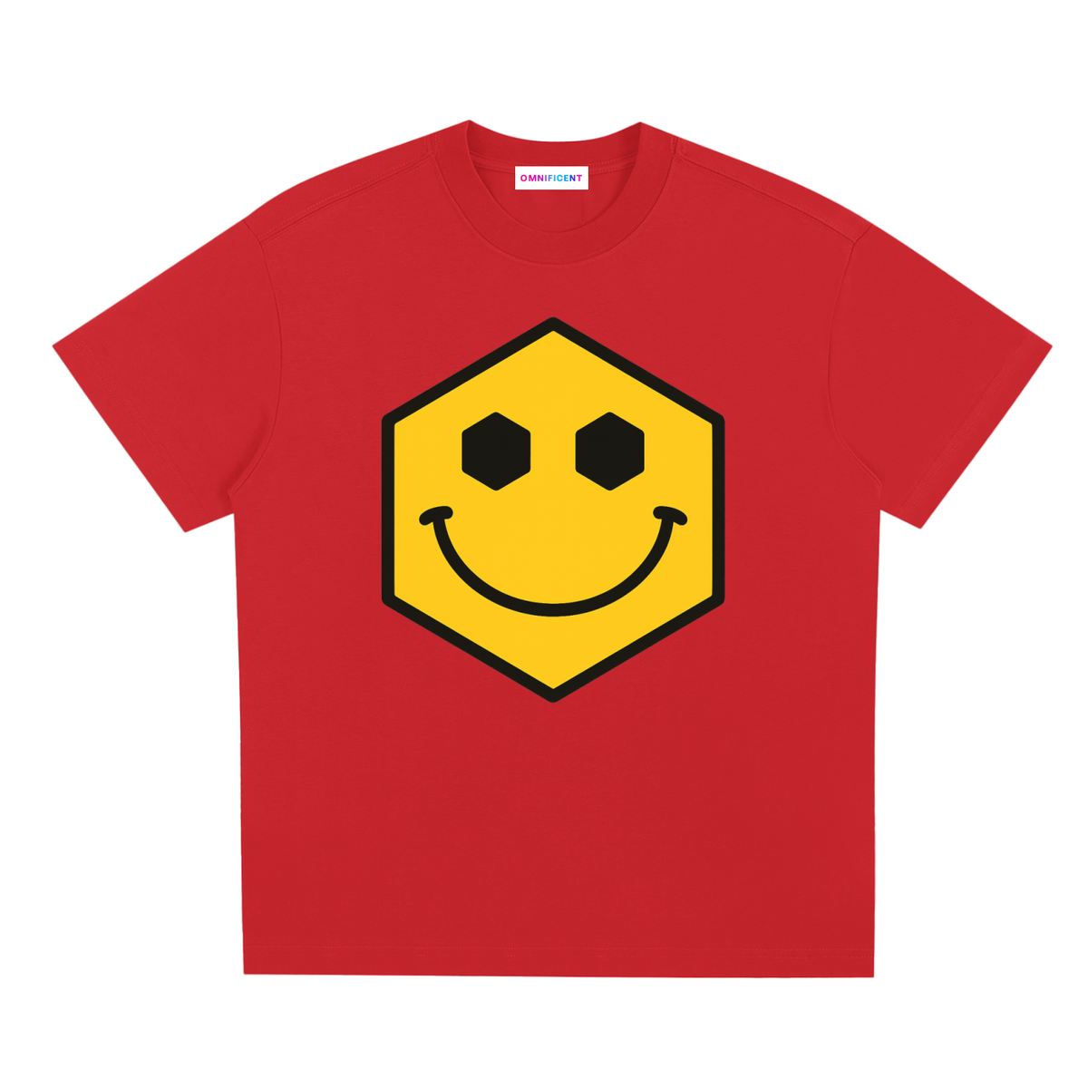 Chapter I — The Anomaly Graphic Tee in Red, front view