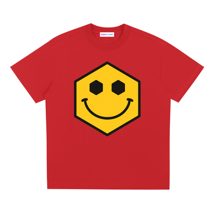 Chapter I — The Anomaly Graphic Tee in Red, front view