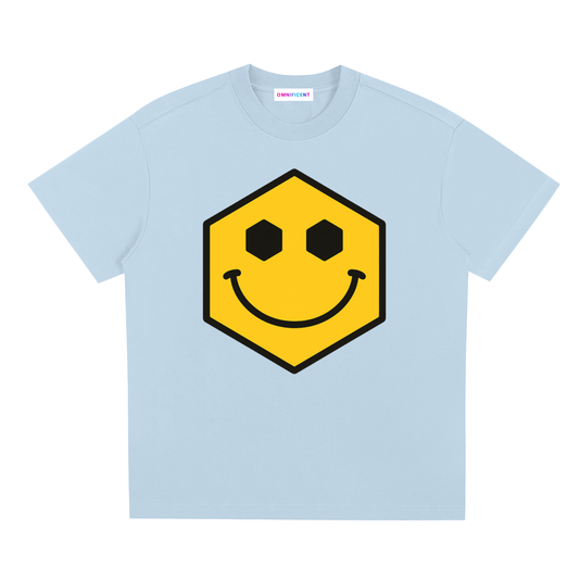 Chapter I — The Anomaly Graphic Tee in Sky Blue, front view