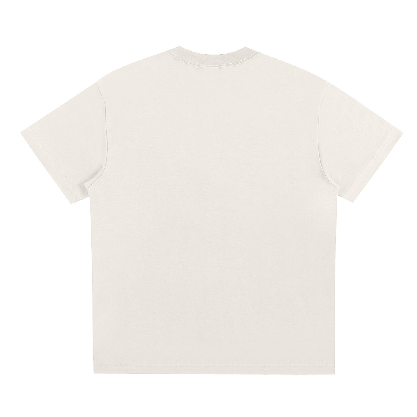 Chapter II — Overload: Core Graphic Tee in Apricot, back view