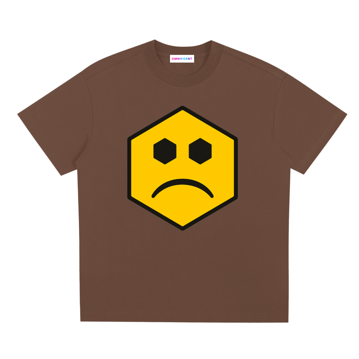 Chapter II — Overload: Core Graphic Tee in Brown, front view