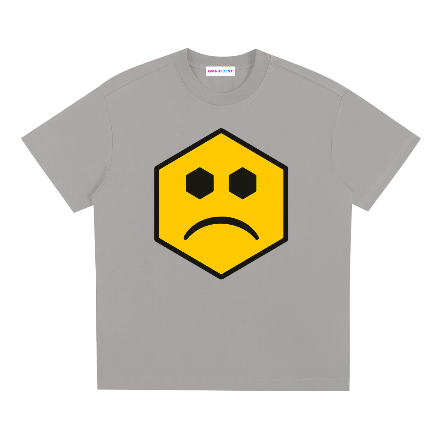 Chapter II — Overload: Core Graphic Tee in Gray, front view
