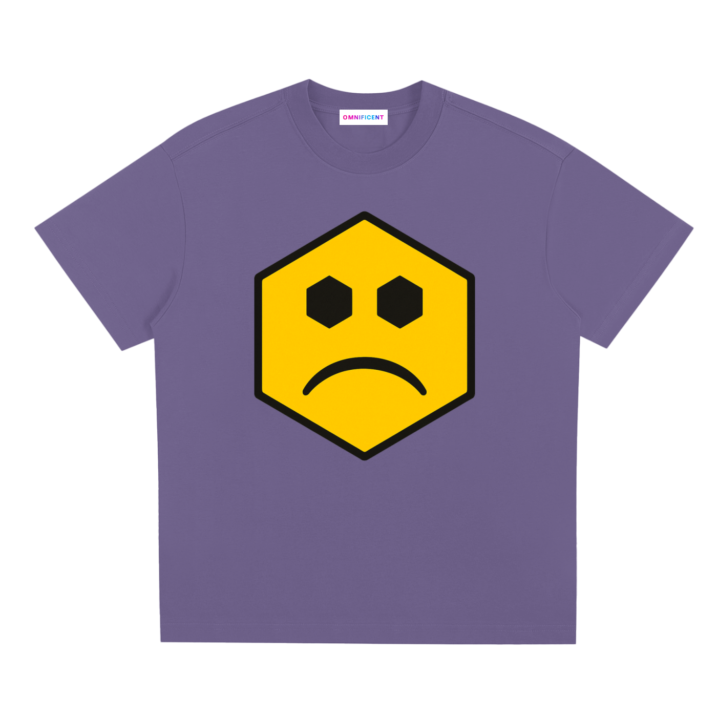 Chapter II — Overload: Core Graphic Tee in Misty Purple, front view