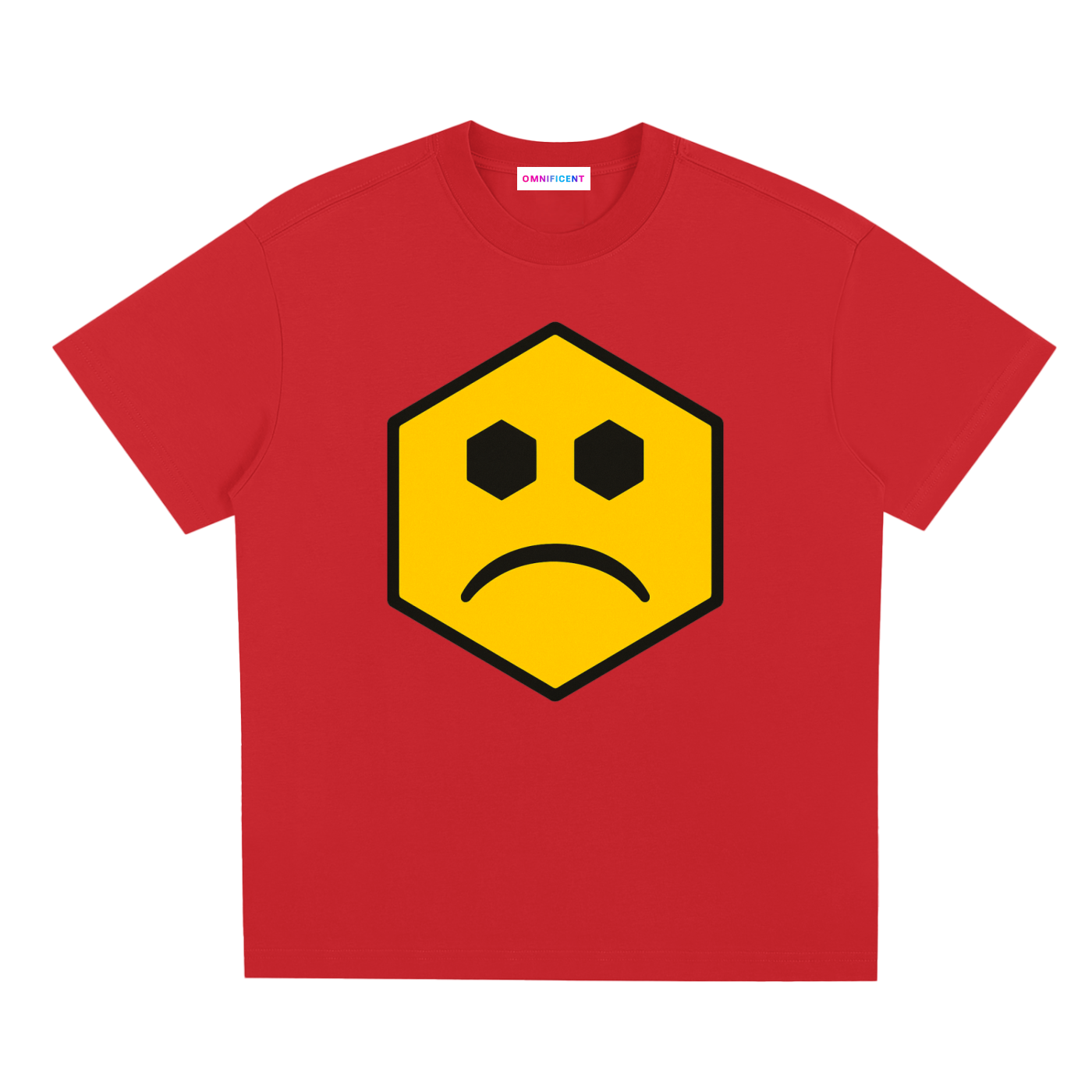 Chapter II — Overload: Core Graphic Tee in Red, front view