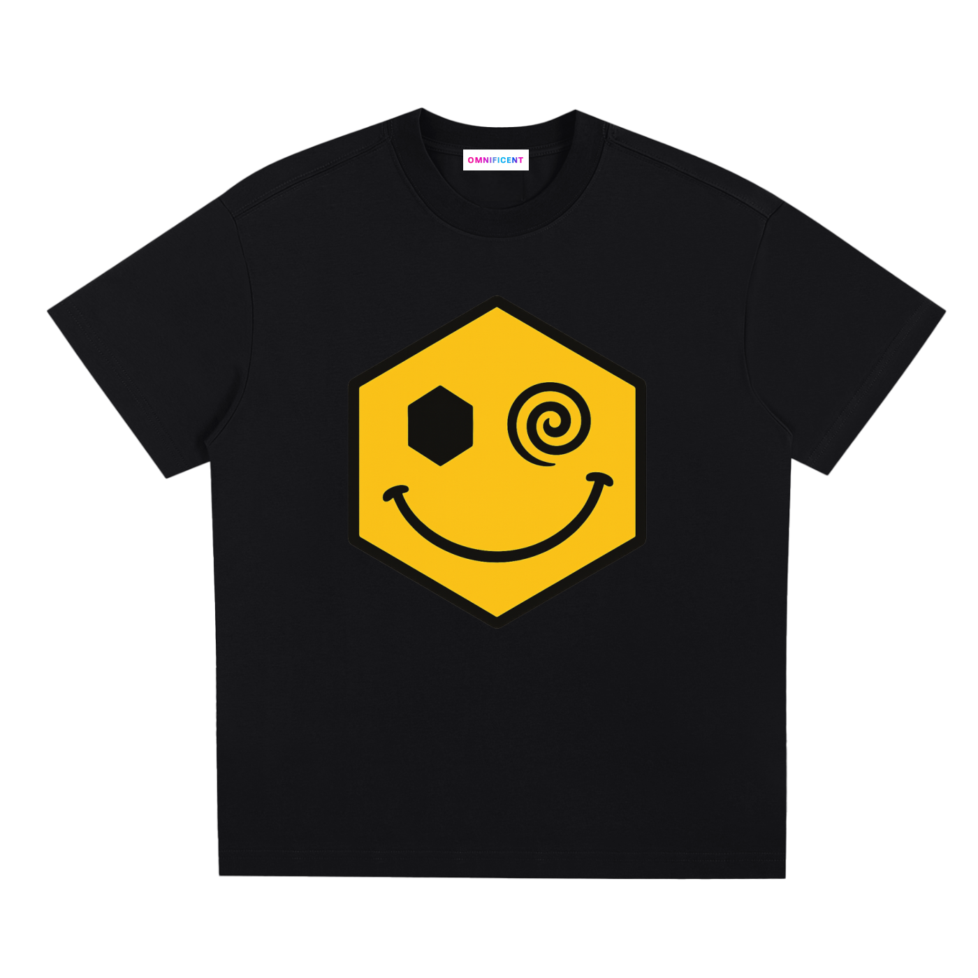 Chapter III — Escape Graphic Tee in Black, front view