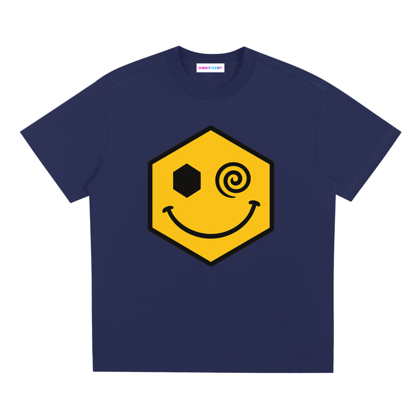 Chapter III — Escape Graphic Tee in Blue, front view