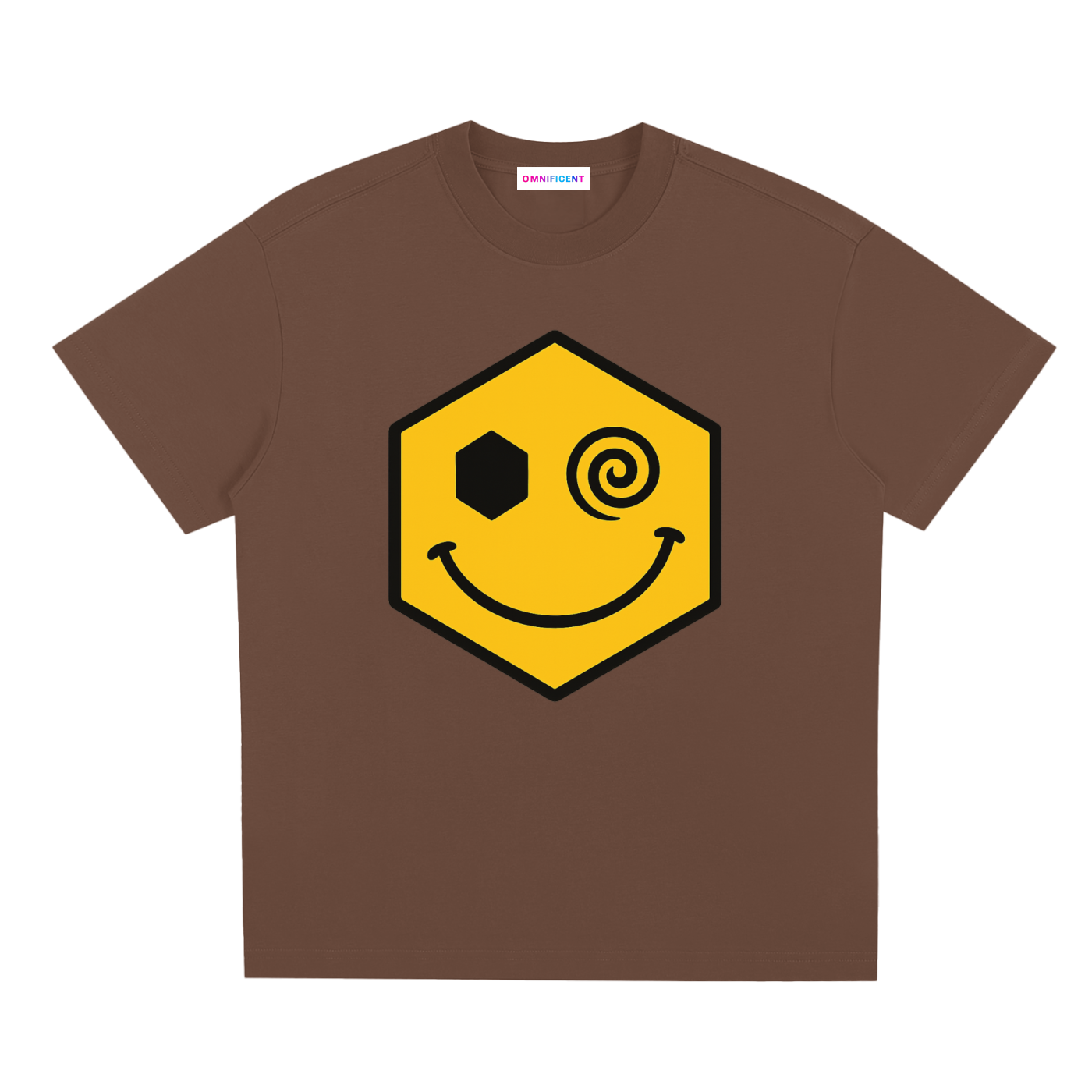 Chapter III — Escape Graphic Tee in Brown, front view