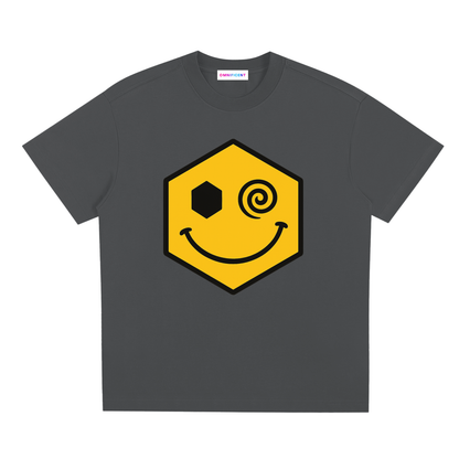 Chapter III — Escape Graphic Tee in Dark Gray, front view