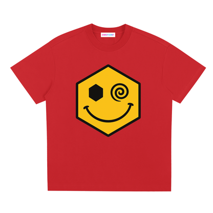 Chapter III — Escape Graphic Tee in Red, front view